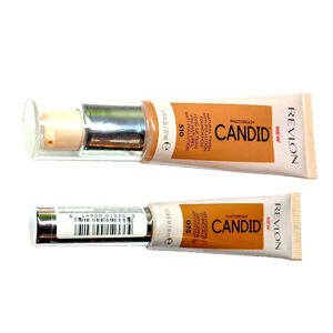 Revlon Photoready CANDID Foundation Natural Finish 510 Cappuccino & 075 Hazelnut